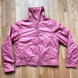 Burberry rain pink Jacket M